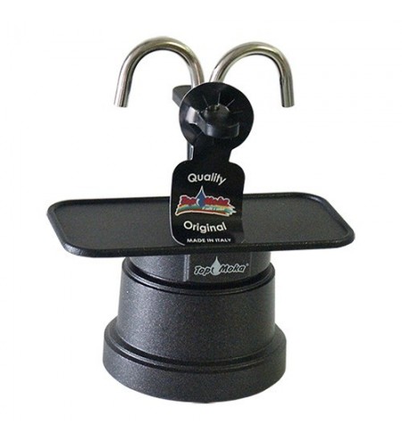 Cafetière Top Moka Mini 2 tasses Teflon Noir
